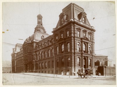 Four Courts Building, Twelfth and Clark by Emil Boehl